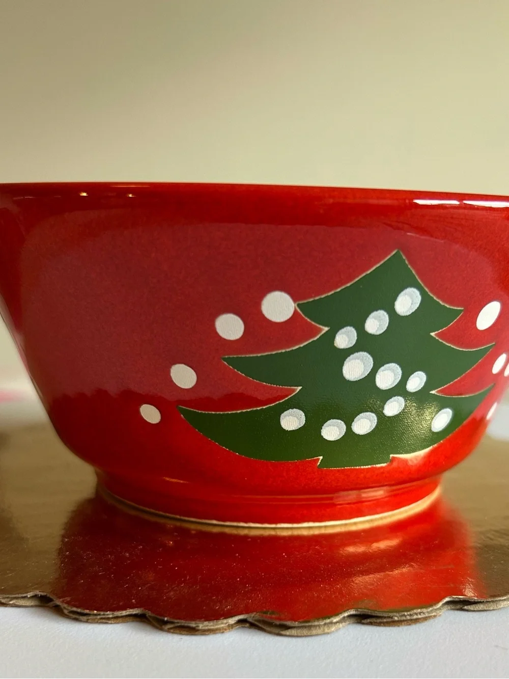 Waechtersbach Germany Christmas Tree 3-Piece Starter Dinnerware Set new in box